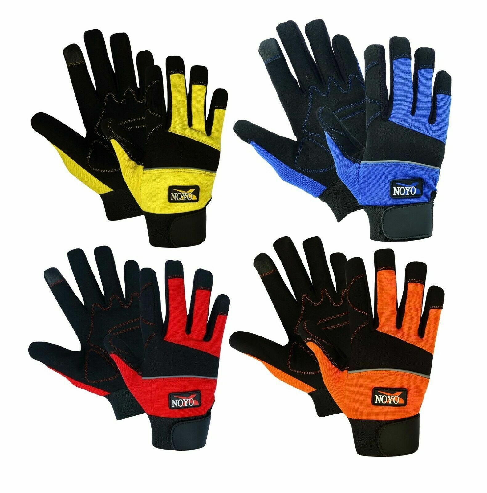 Mechanics Work Gloves Washable Safety Hand Protection Heavy Gardening Duty gallery