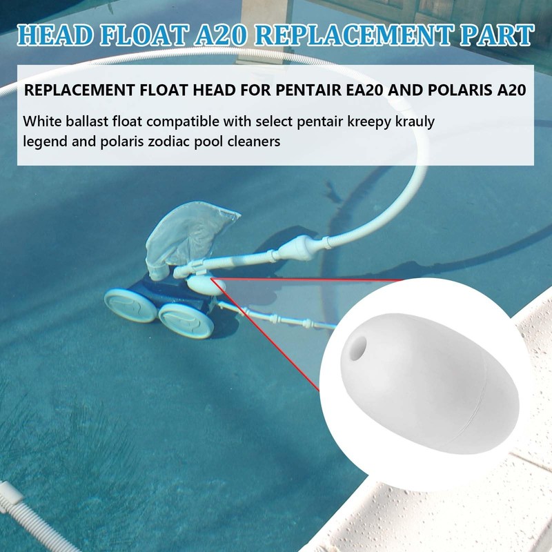 A20 Float Head Replacement for Polaris Zodiac 180/280/360/380 Pool Cleaner, 2 gallery