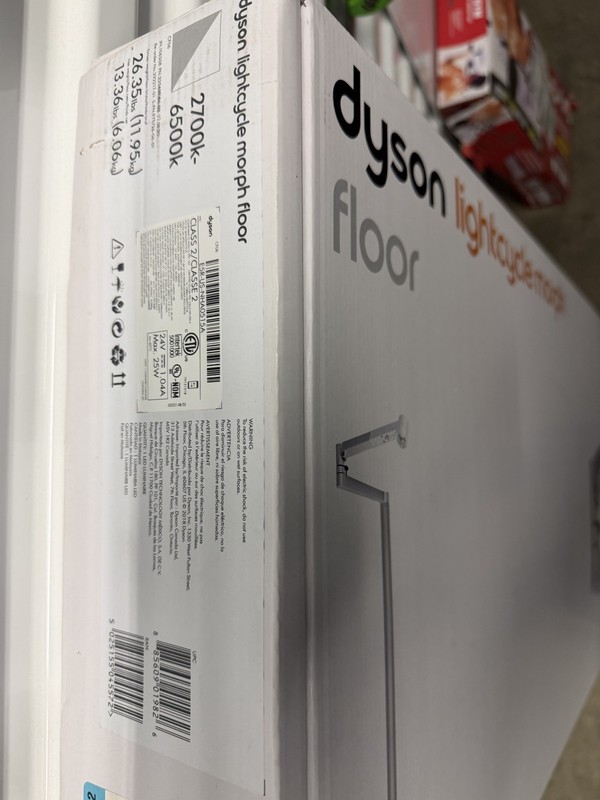 Dyson Solarcycle/Lightcycle Morph White/Silver Floor Light gallery