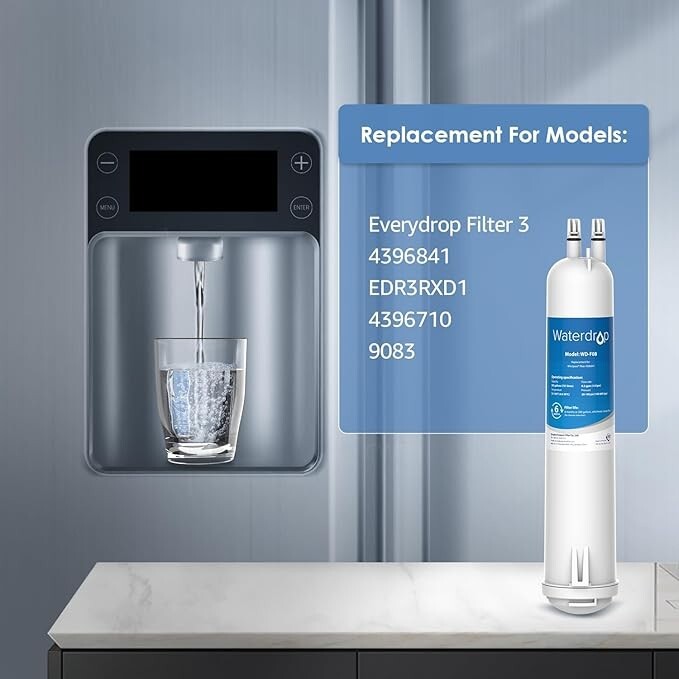 Waterdrop Refrigerator Filter, Replacement for Kenmore® 46-9083, 46-9030, 6 Pack gallery