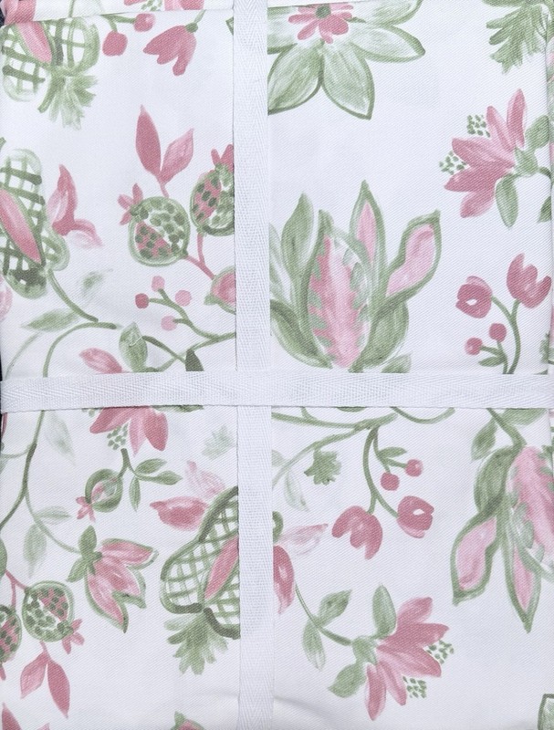 Williams-Sonoma Painted Vine Tablecloth 70” X 108” In Pink gallery