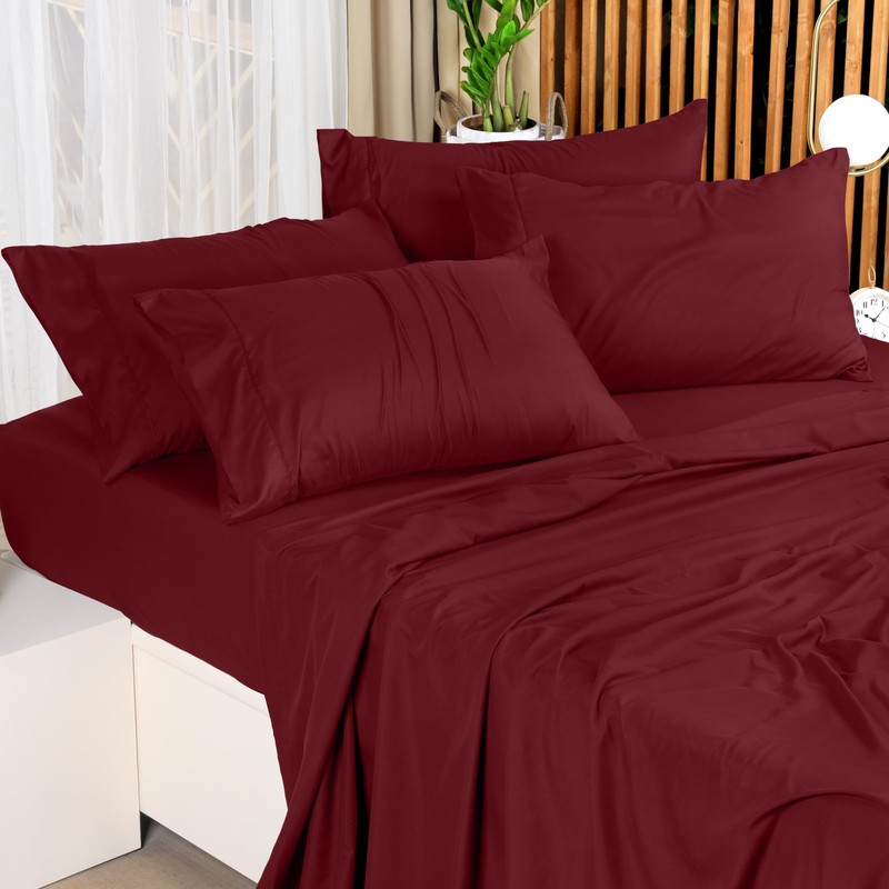 Utopia Bedding Full Sheet Set – 4 Piece Bed Sheets for Full Size Bed, Soft an... gallery