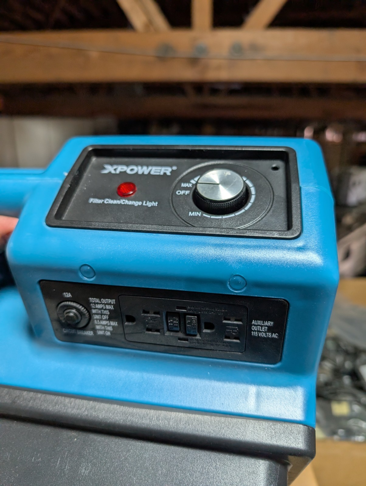 Xpower X-3400A Professional Lightweight 3-Stage HEPA Air Scrubber gallery