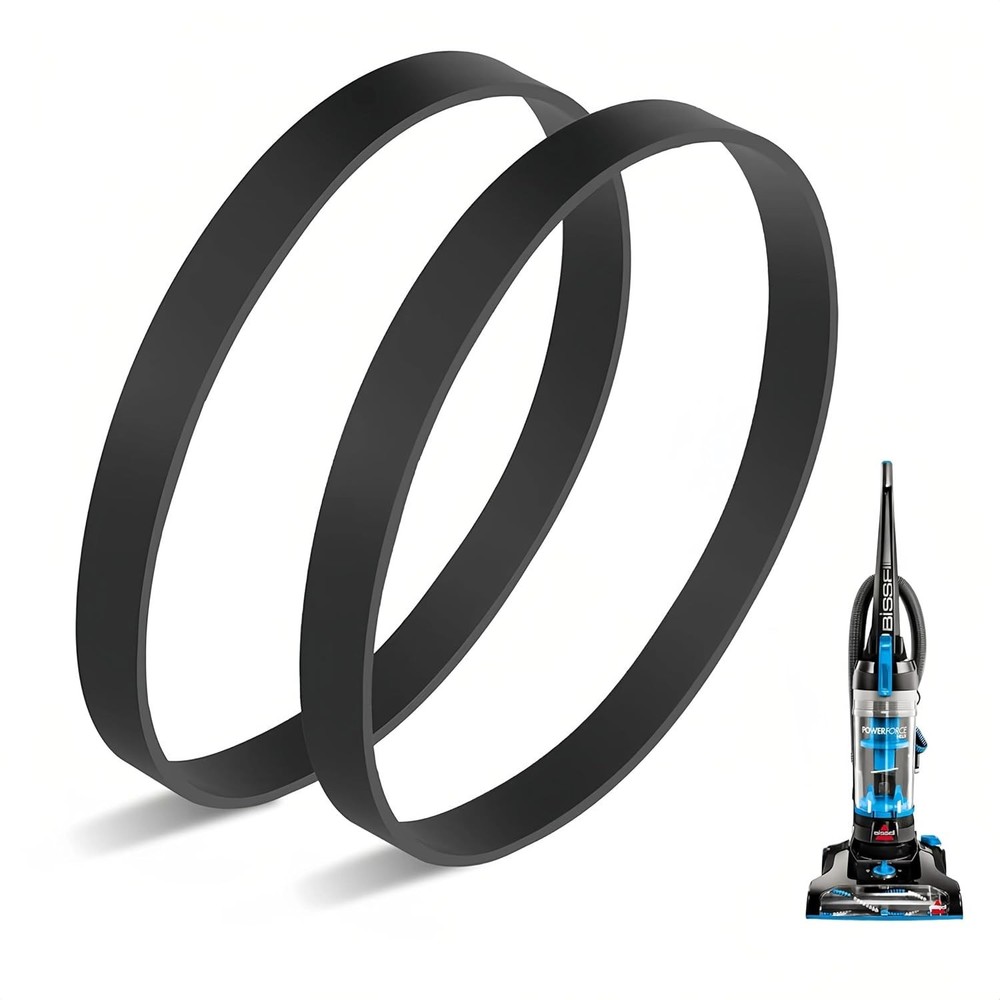 Replacement Belts for Bissell PowerForce Helix (Turbo) Vacuum - (Pack of 2)