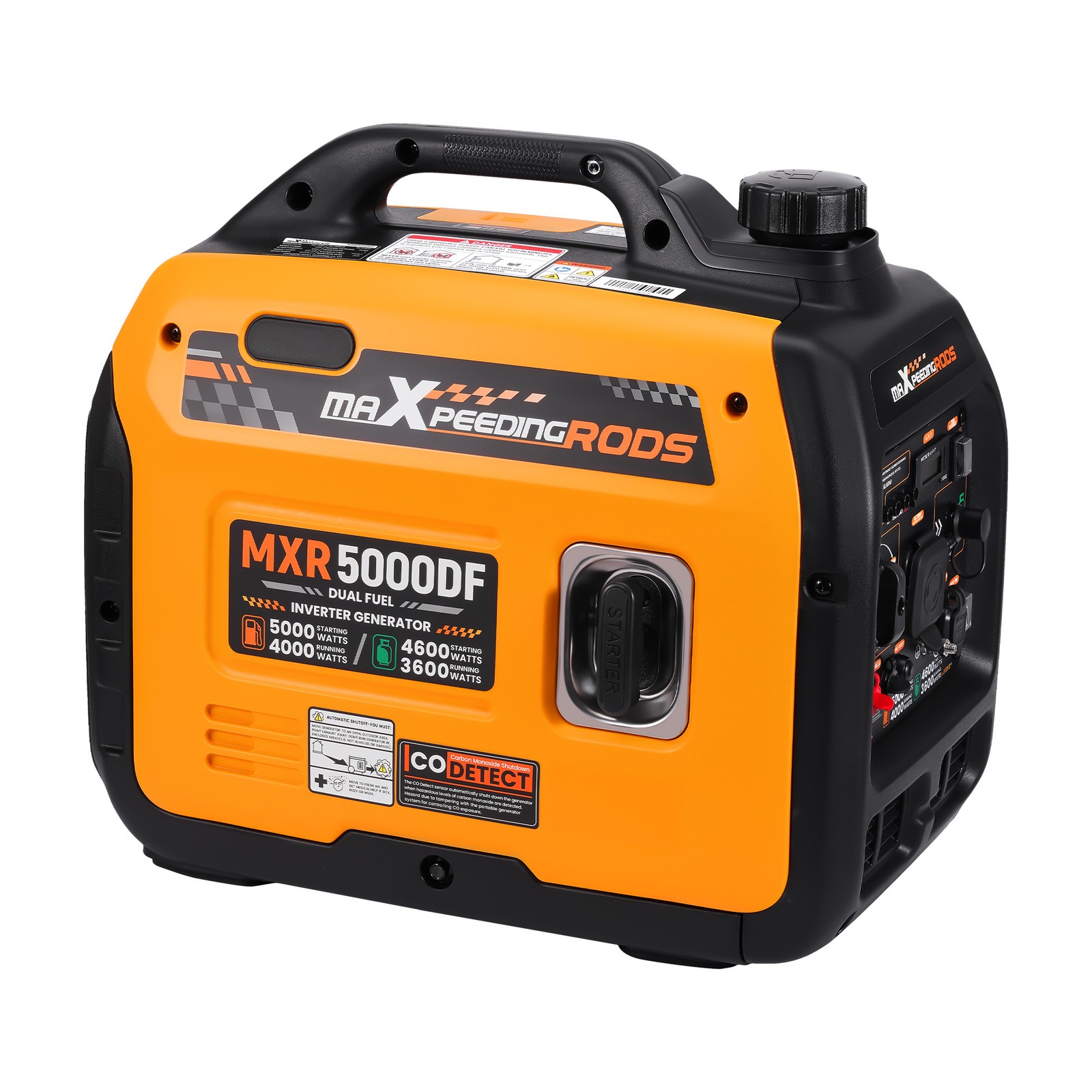 5KW Dual Fuel Inverter Generator for Outdoor Parties with ECO Mode Fuel Save gallery