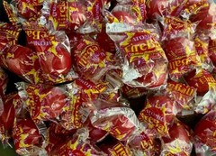 Atomic Fireballs Cinnamon Flavored Hard Candy- BULK CANDY- (ONE POUND)