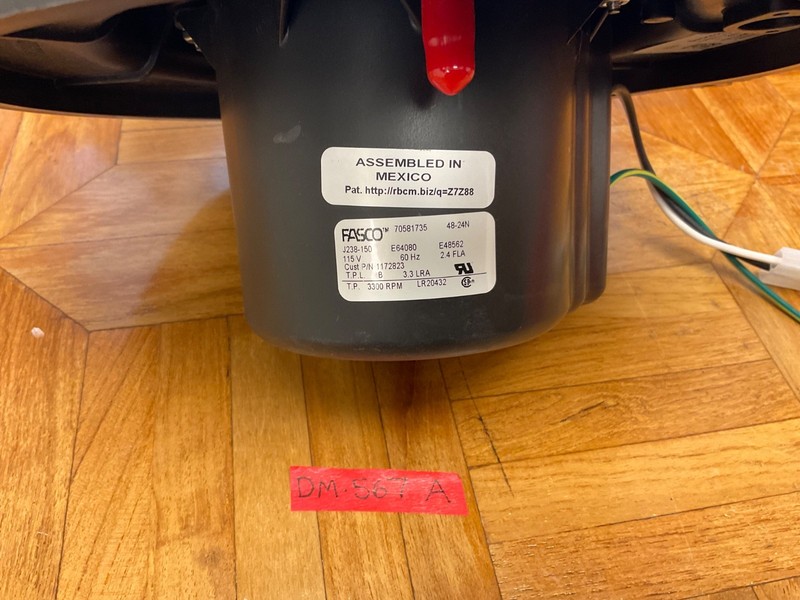 *Used ONLY 1 WEEK* Draft Inducer Motor Assembly J238-150 70581735 1172823 Fasco gallery