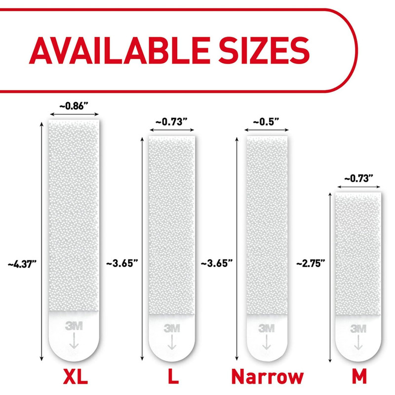 Command 5 Lb Small Picture Hanging Strips 18 Pairs (36 Command Strips), Damage-F gallery
