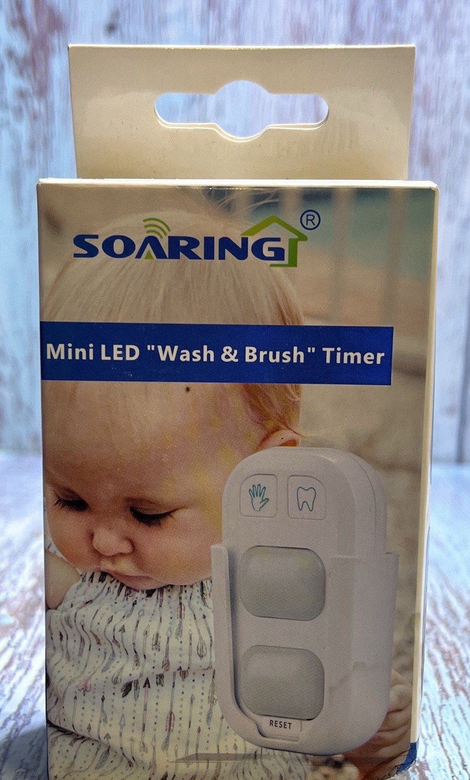 SOARING Wireless Battery Powered Timer for Kids - 2 Min Brush, 20 Sec Hand Wash gallery