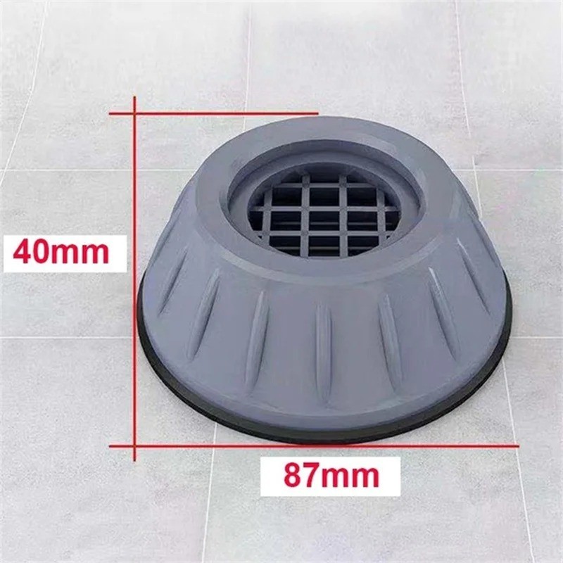 4-PCS Anti Vibration Washing Machine Support Anti-Slip Rubber Feet Base Pads Mat gallery