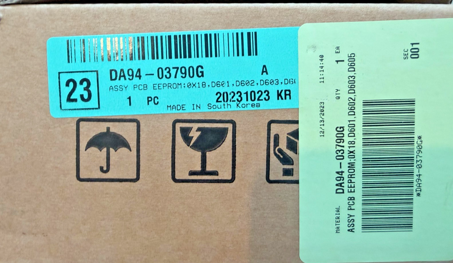 Samsung Refrigerator Control Board DA94-03790G OEM Genuine Open Box gallery
