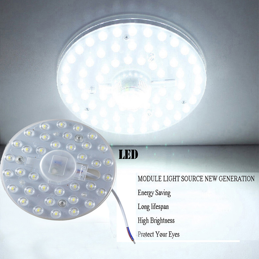 Round led module 24W White replace ceiling lamp retrofit Light AC 120V Lighting gallery