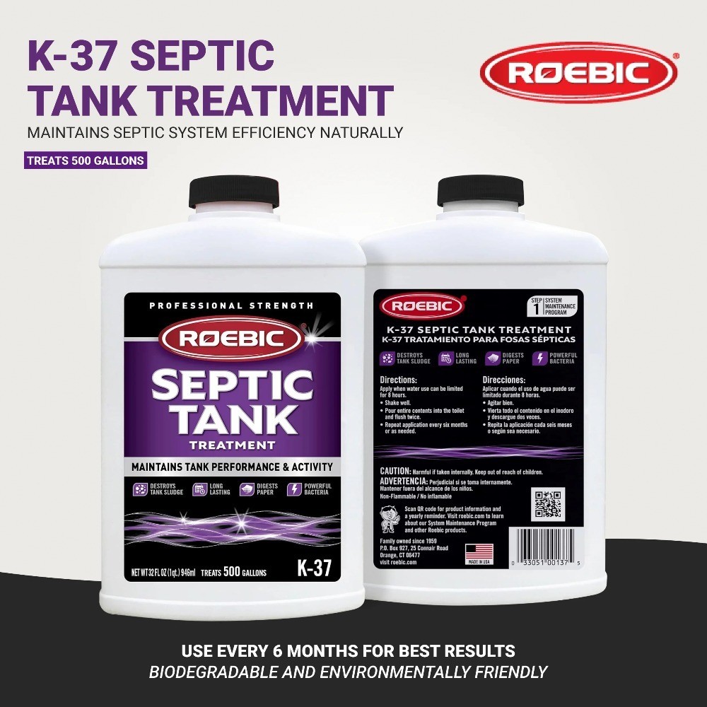 Liquid Septic Tank Treatment Drain Clog Remover with Enzymes Safe for gallery