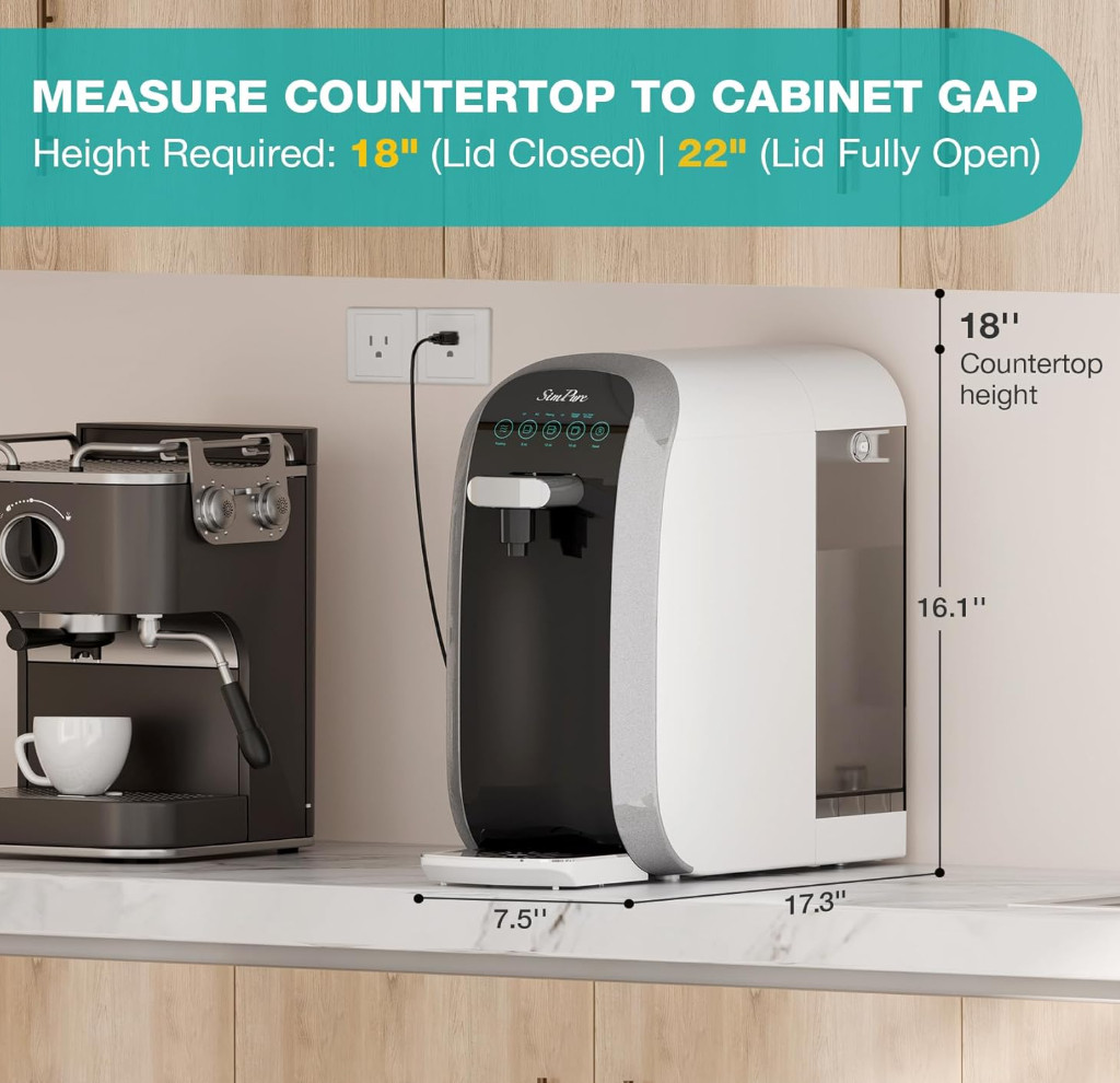 Home RO Countertop Reverse Osmosis Water Filter System Filtration Dispenser gallery