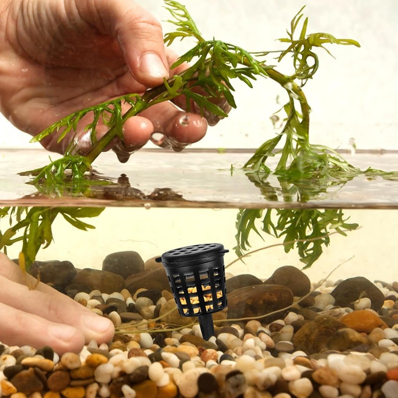 1000 Pcs Bonsai Fertilizer Baskets with Lid Portable Fertilizer Mesh Baskets Lot gallery