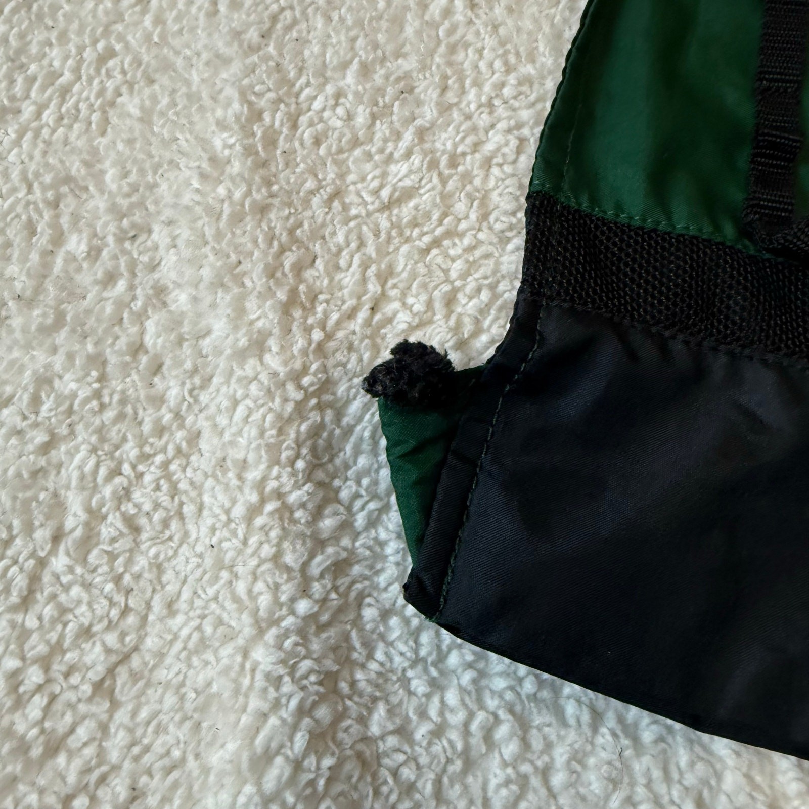Nike Training Gym Sack Green Black Drawstring Backpack Bag 5