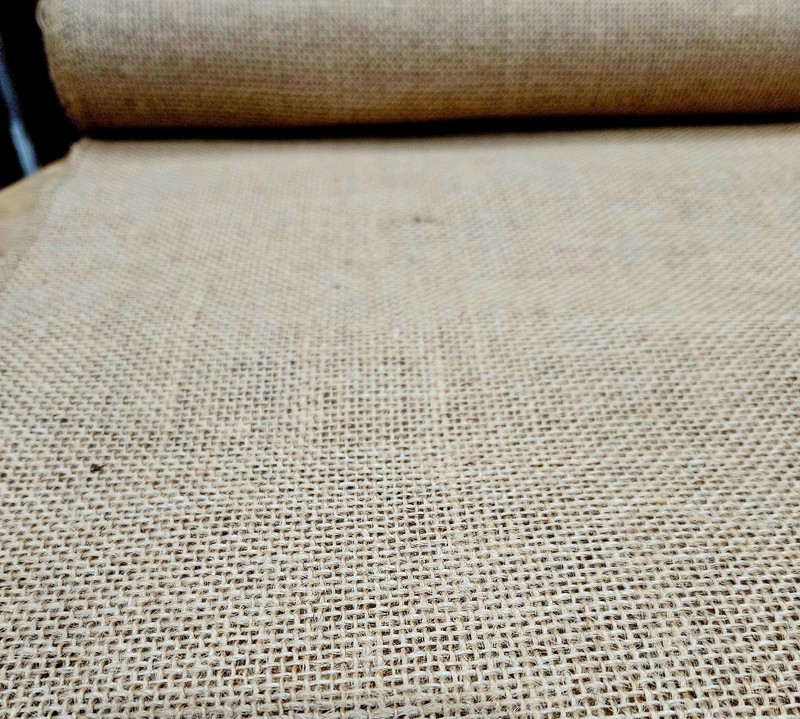 Rustic Burlap Table Runner 12 Inches across by 10 Feet Long gallery
