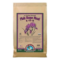 Down To Earth Fish Bone Meal 4-12-0 Organic Plant Food, 40 lb Bag