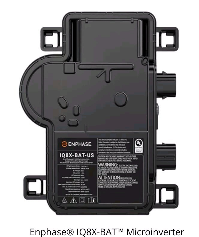 Enphase IQ8X-BAT Microinverter 320VA | IQ Battery Compatible | UL Certified gallery