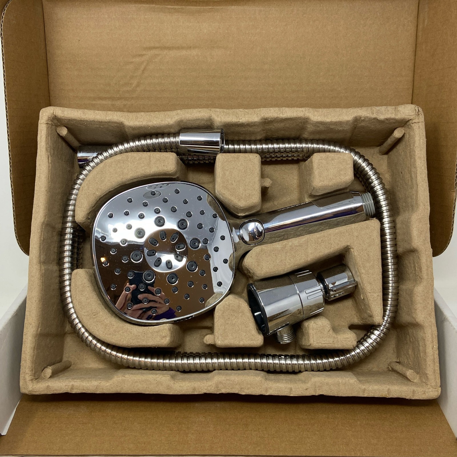KOHLER Tellin 5-Function Handshower Chrome w/ Magnetic Dock & 72in Hose gallery