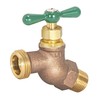 Heavy-Pattern No-Kink Hose Bibb Valve, 1/2 Inch MIP Connection, Brass Plumbin... gallery