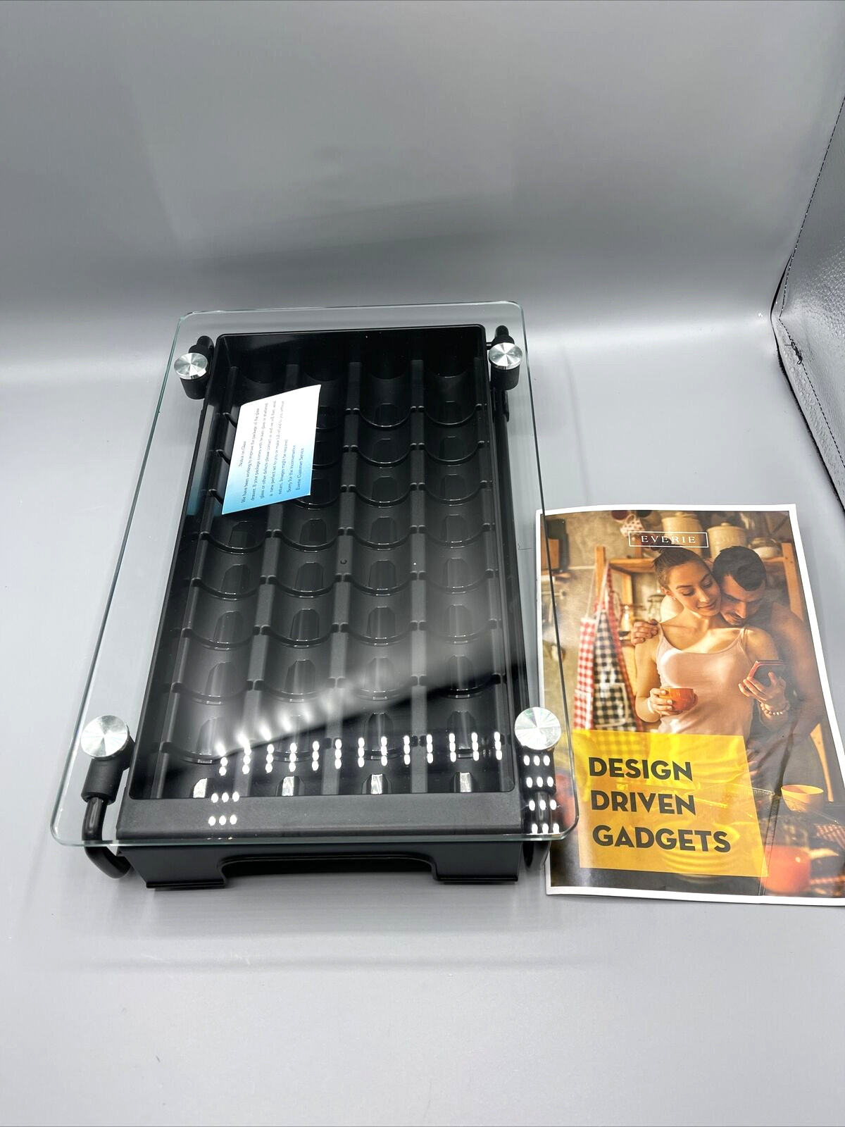 Everie Tempered Glass Drawer for Coffee Pods Holds 36 Pods gallery