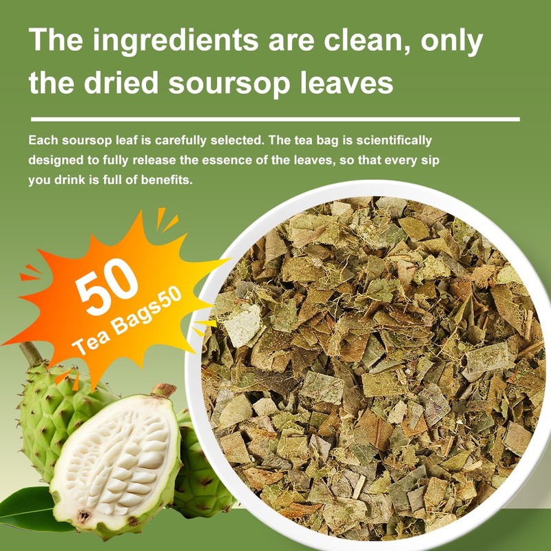 Soursop leaf 30g - regulate immunity, promote digestion, anti-inflammatory gallery