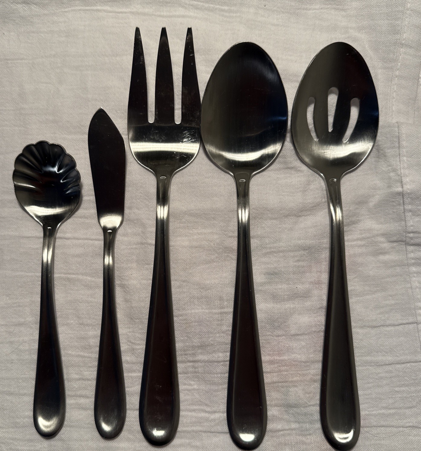 Stainless 5 Piece Serving Set, Simple Design, Useful Generic / Unbranded, China gallery