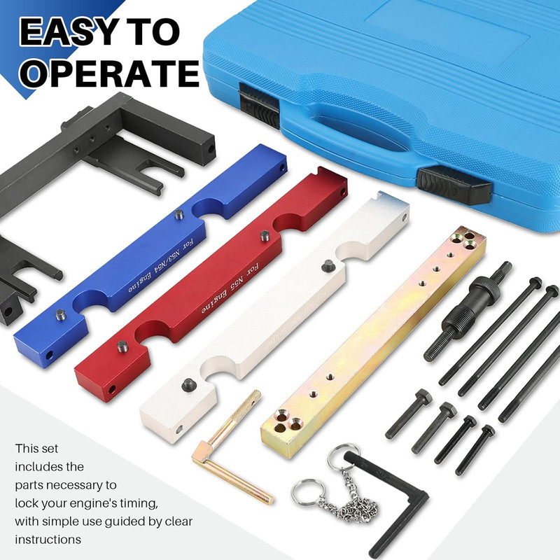 Engine Camshaft Timing Locking Master Tool Set For BMW Vehicles with 2.5L & 3.0L gallery