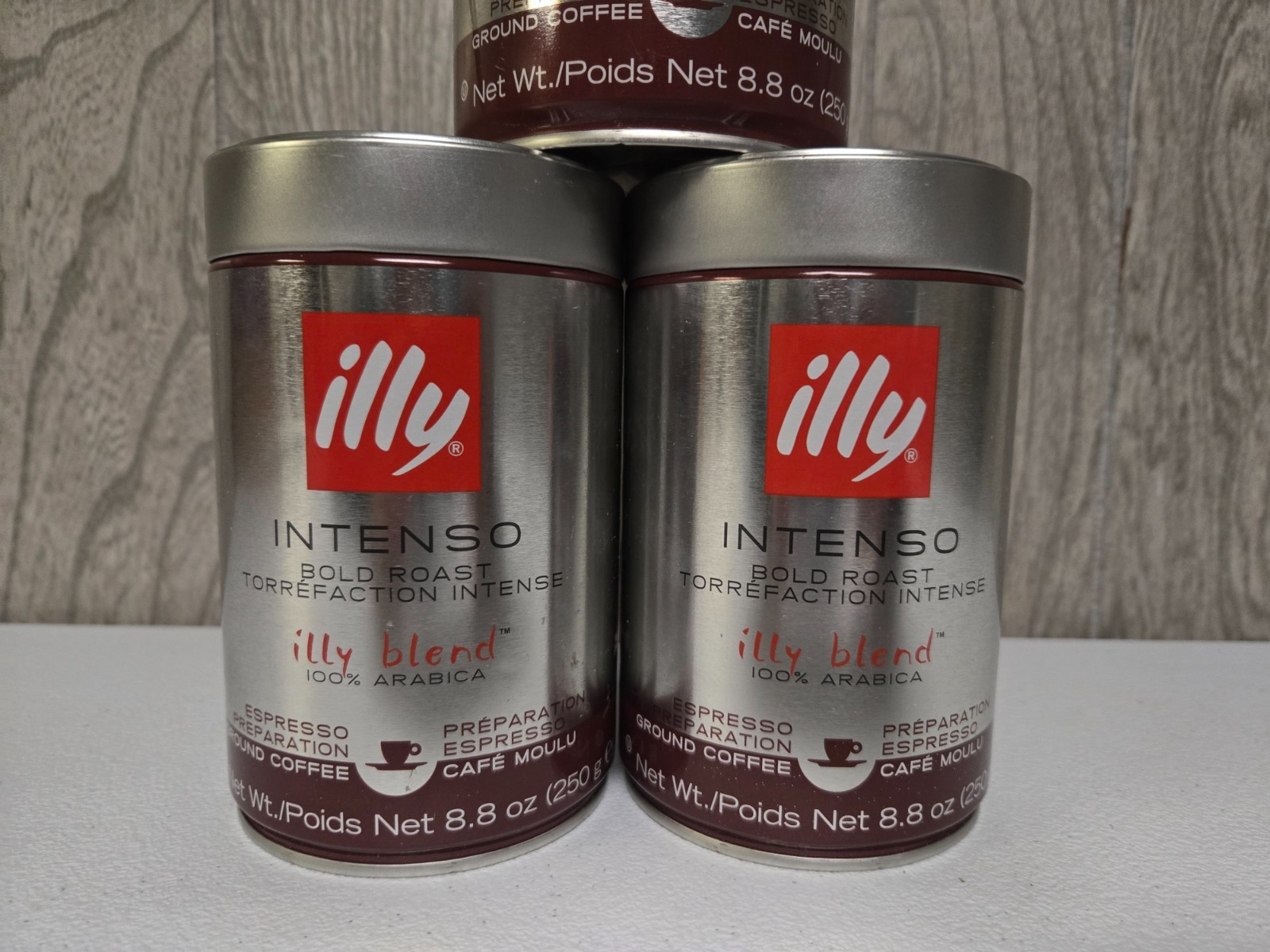 illy Ground Coffee Espresso Intenso Bold Roast, 8.8 Oz (3 Pack) BB 06/2027 gallery