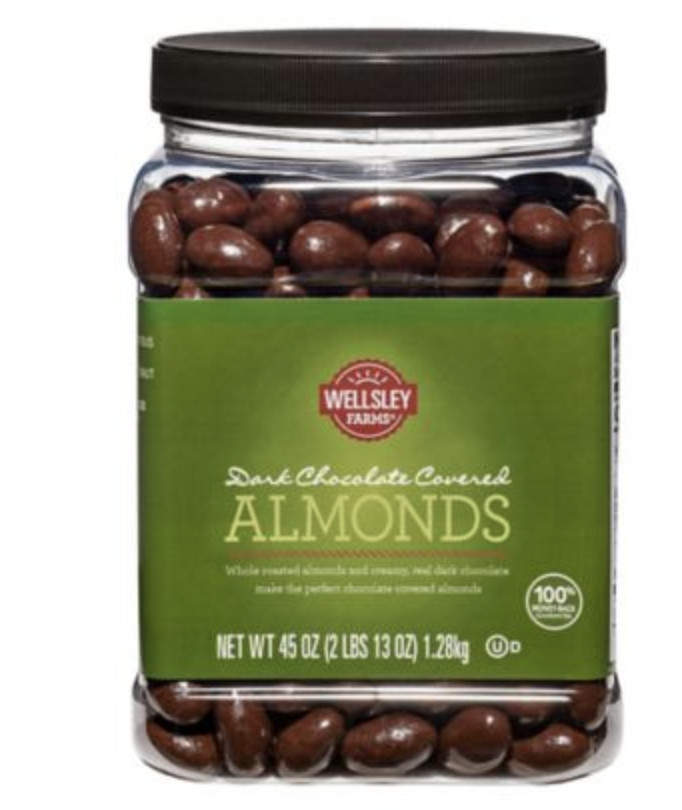 Dark Chocolate Covered Almonds Whole Roasted Gluten - Free 45oz Wellsley Farms gallery
