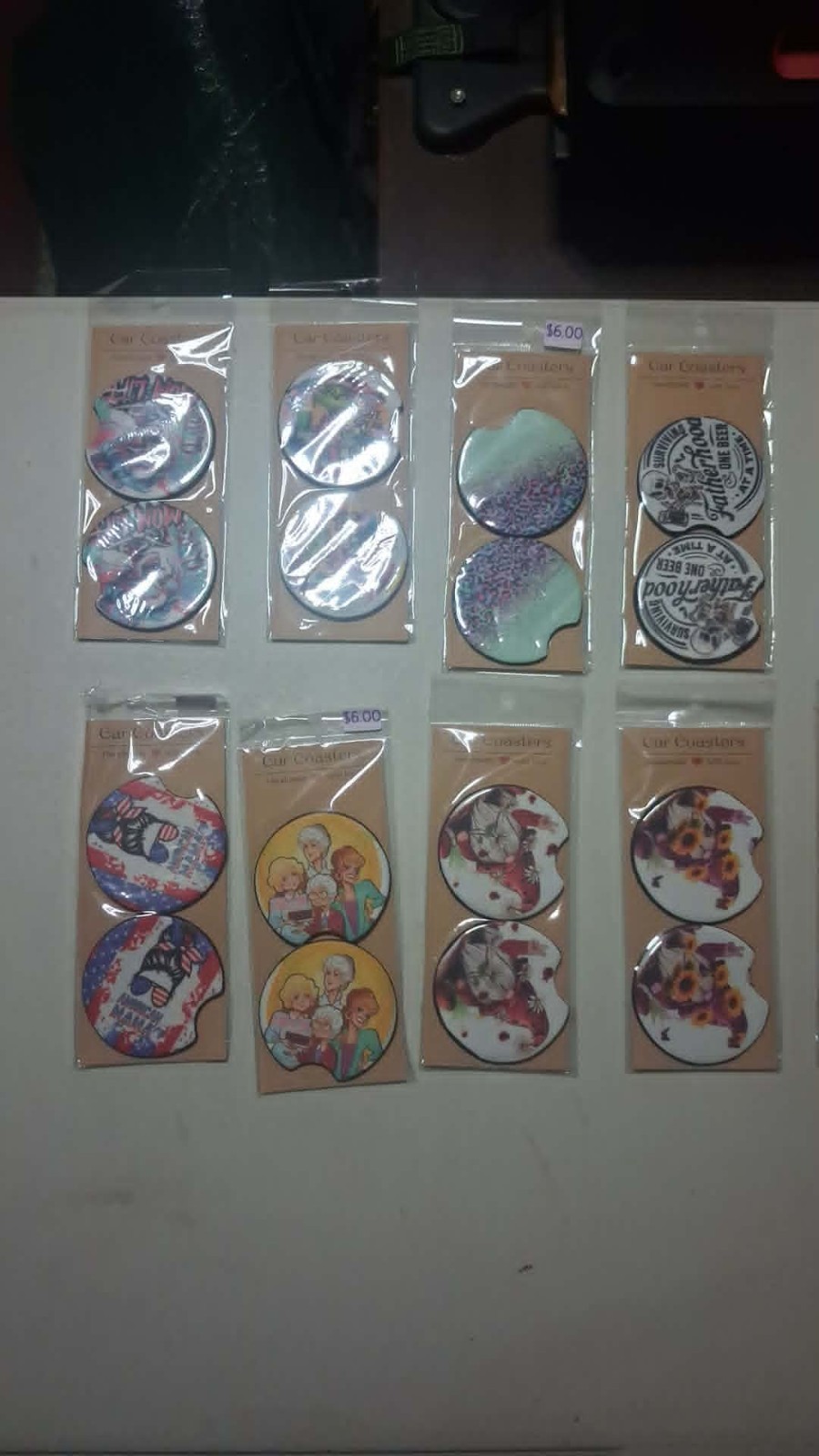 Assorted CarTruck Coasters gallery