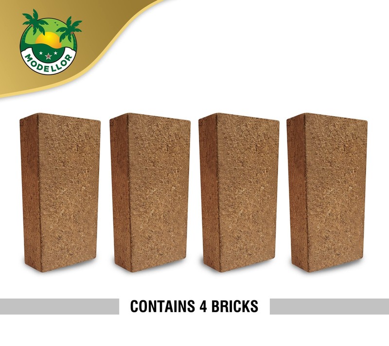 4 Bricks 5 lb Premium Super Washed Coco Coir, Yields 9 gallons 36 quarts, Sta... gallery