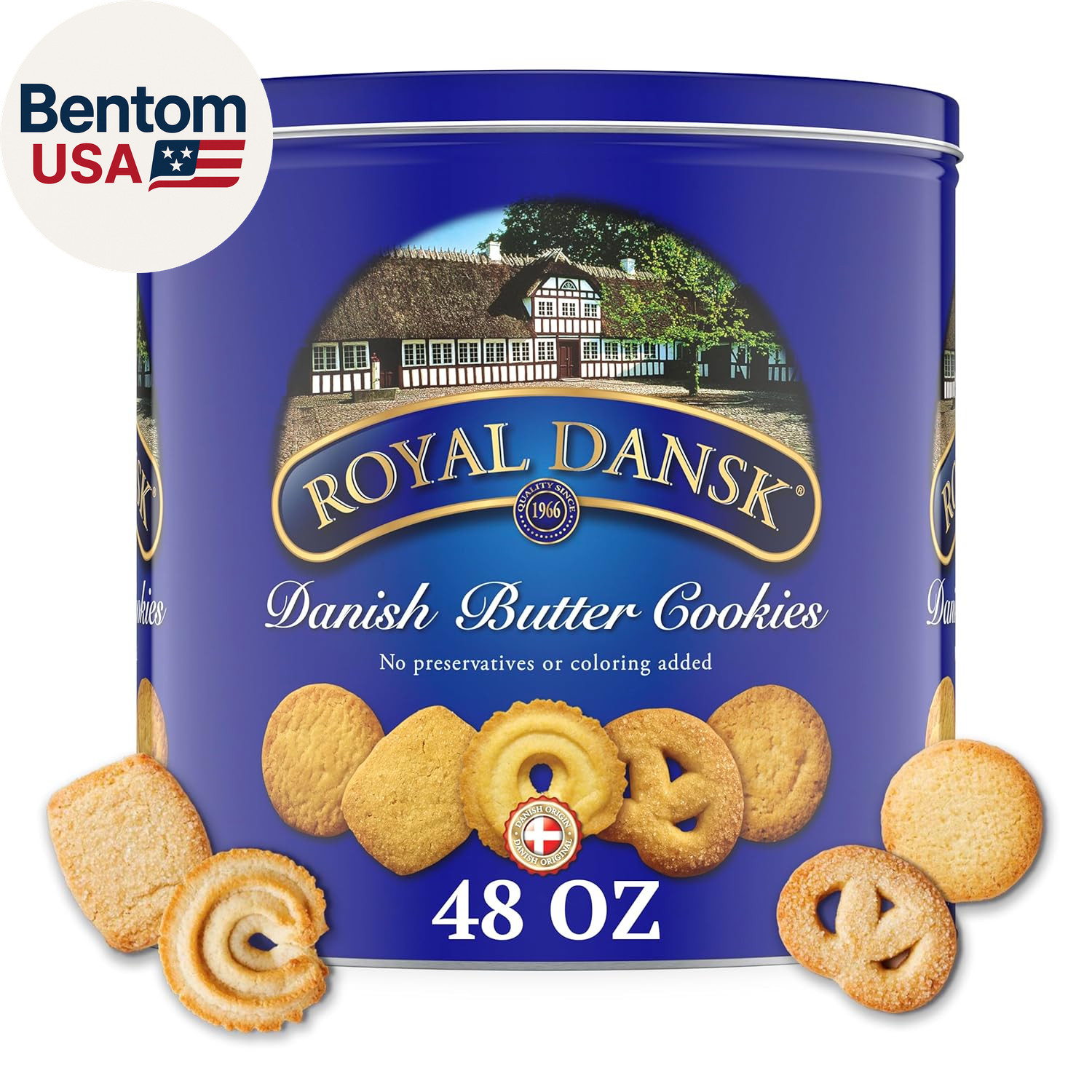 Danish Butter Cookies, Premium Assorted Cookies in a Gift Tin, Great for Sharing gallery