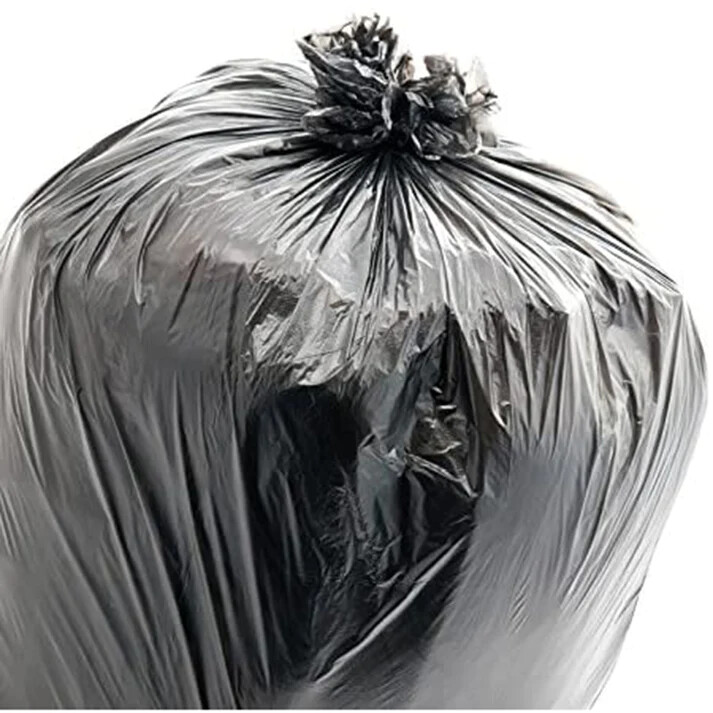 Nicole Home Collection, 30 Gallon, Drawstring Large Trash Bags, Black, 50 Count gallery