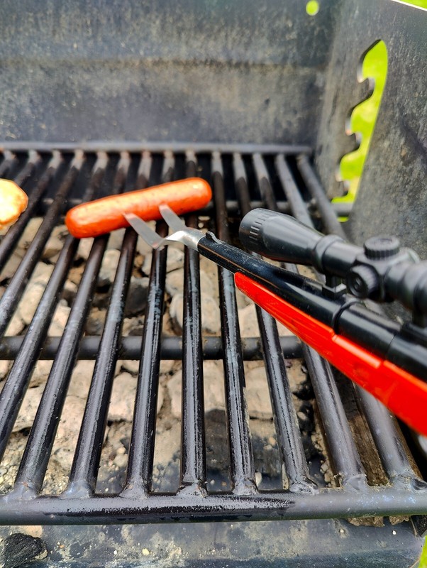 G.E.I. BOLT ACTION BBQ Fork Stainless Steel Grill Tool Novelty Unique Classic Ca gallery