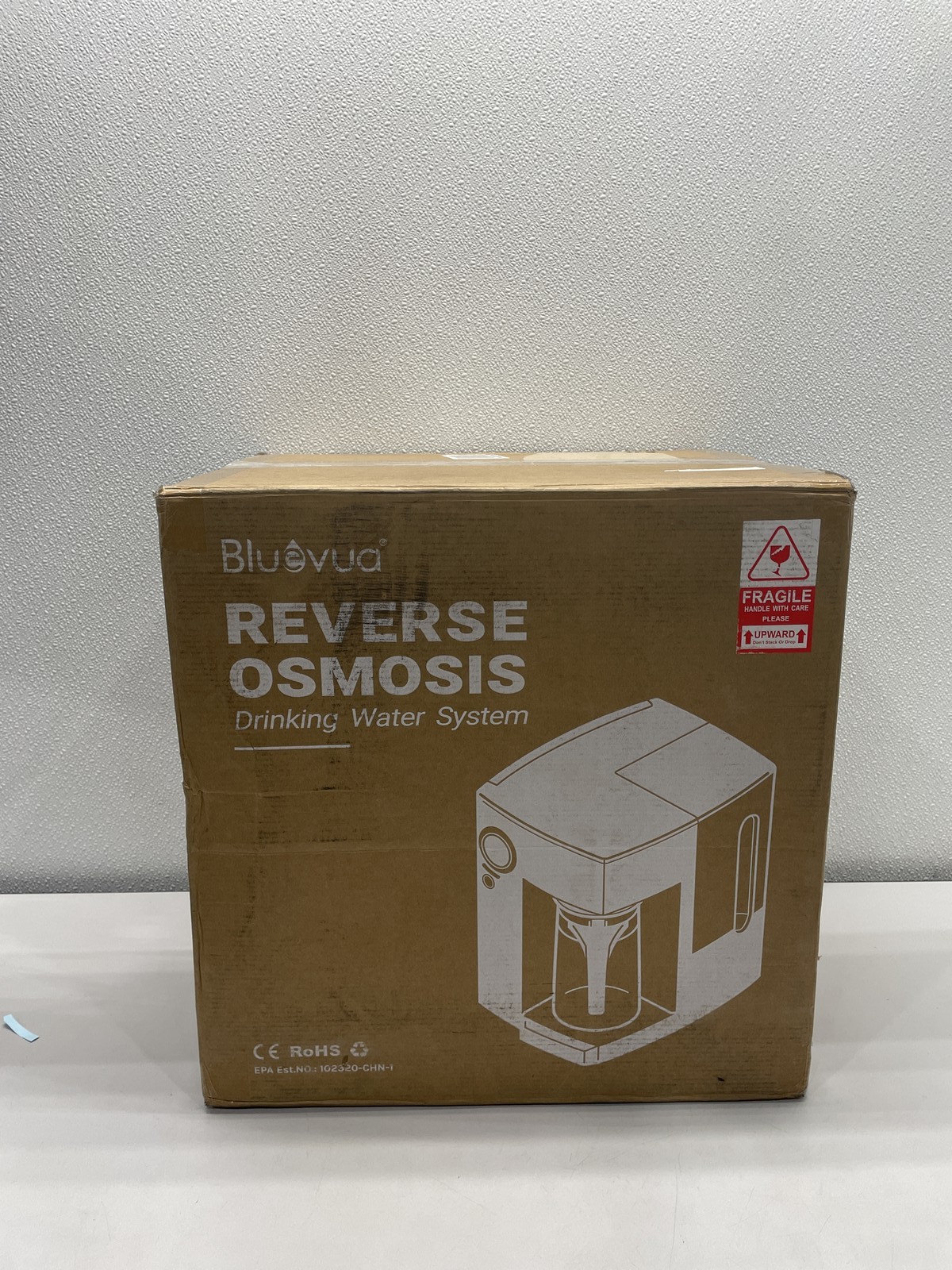 Bluevua RO100ROPOT-UV Countertop Reverse Osmosis Water Filter System White gallery
