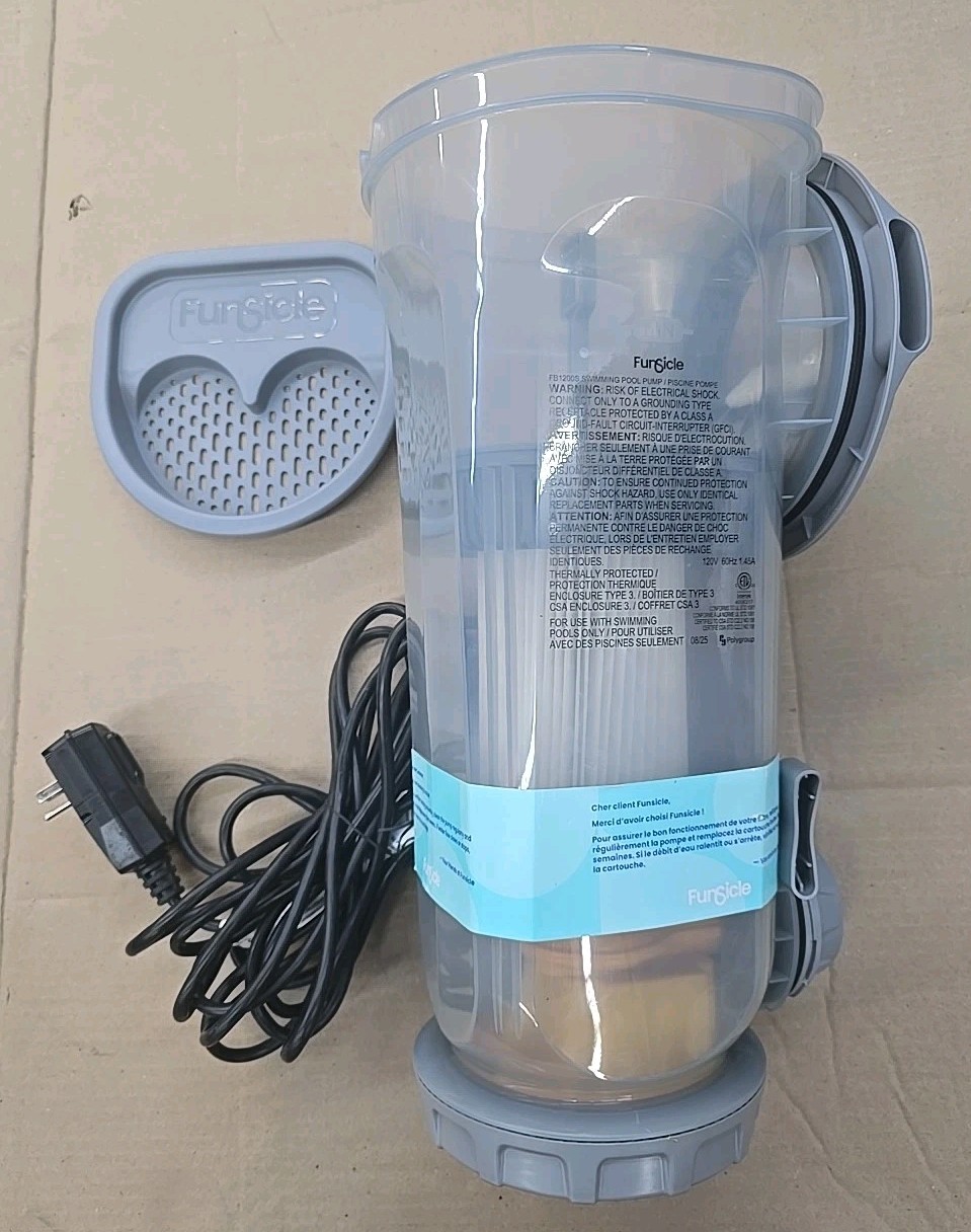 Funsicle FB1200S Pool Pump, 1200 GPH FOR Above Ground Swimming Pools gallery