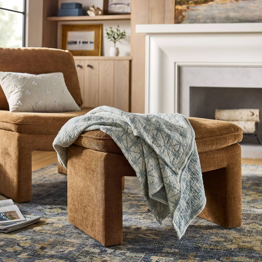 50"X60" Cotton Textured Throw - Threshold designed with Studio McGee gallery