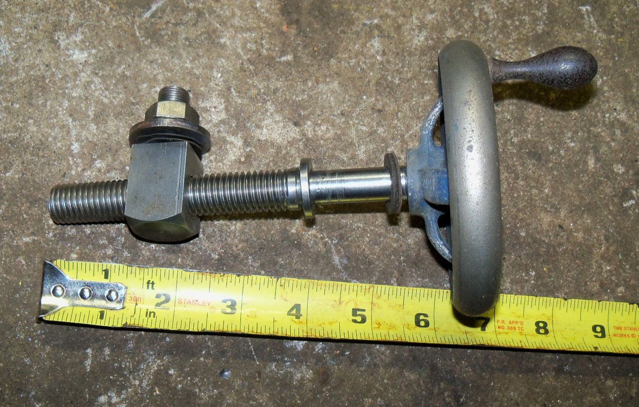 Craftsman 102.05600 6" Jointer Table Elevation Depth Adjustment Wheel Knob Shaft gallery
