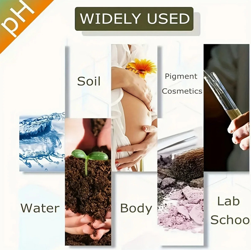400pcs pH Test Strips Kit 1-14 Universal Water Soil Tester gallery