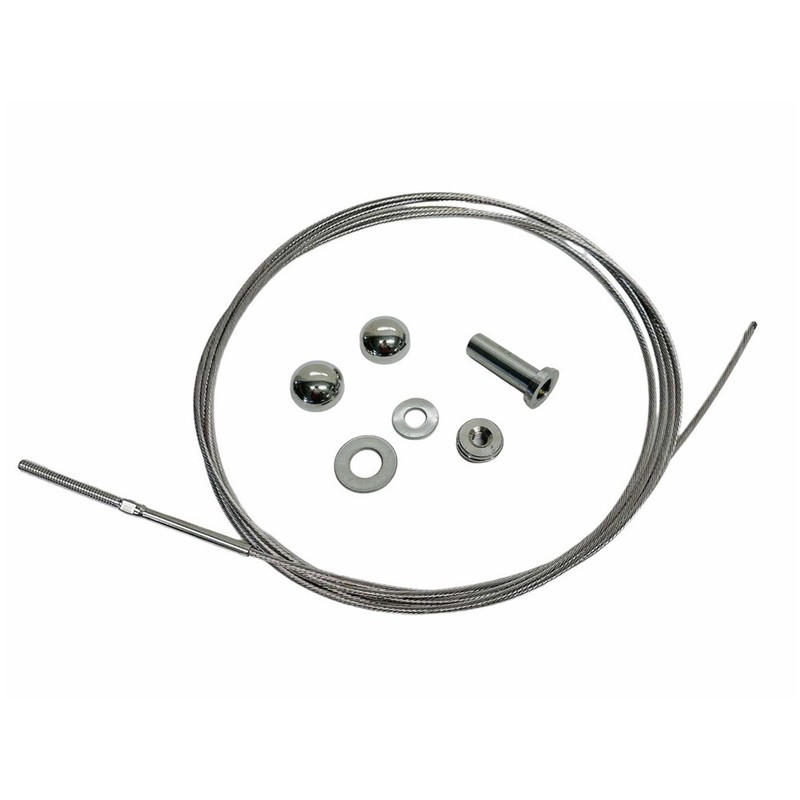 15ft 1/8" Cable Railing Kit,Stainless Steel 316 for Stair Deck Cable Rail System gallery