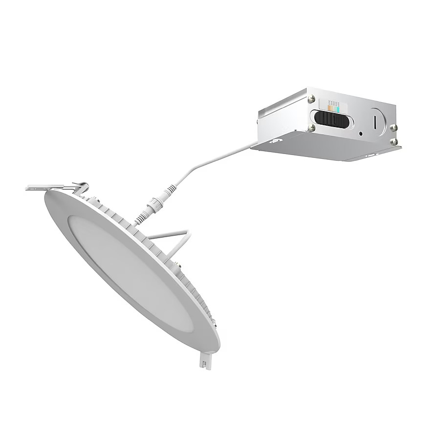 Utilitech 1200 Lumen 6-Inch LED Recessed Light, Adjustable color, with Driver gallery