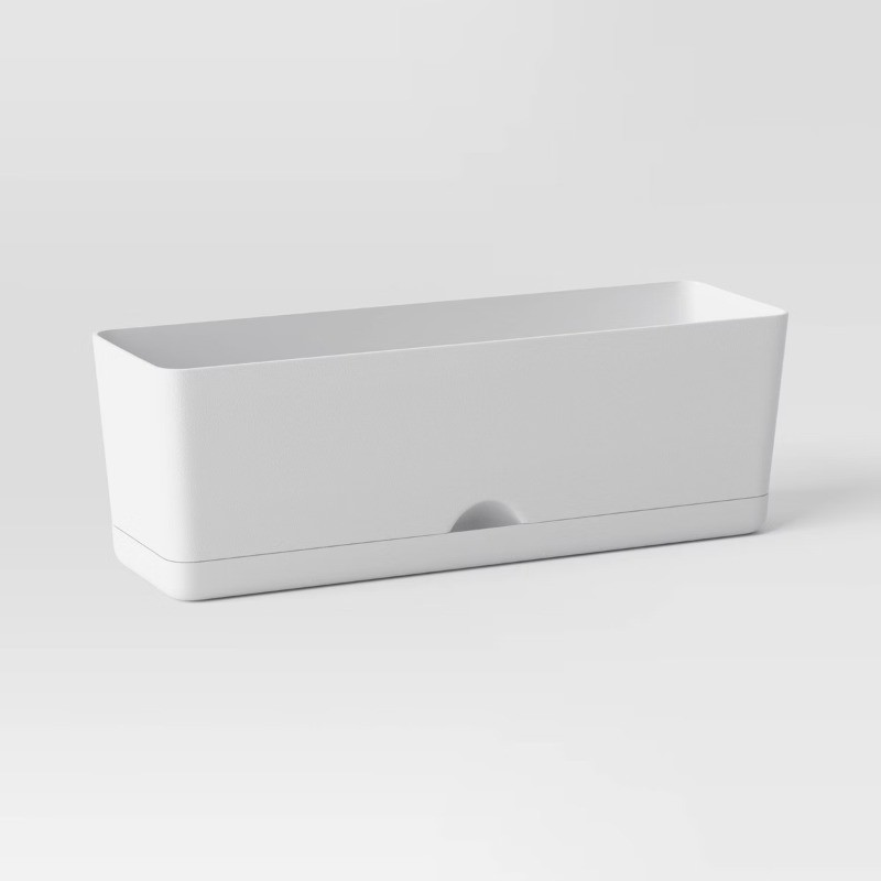 Self-Watering Window Rectangular Indoor Outdoor Planter Box gallery