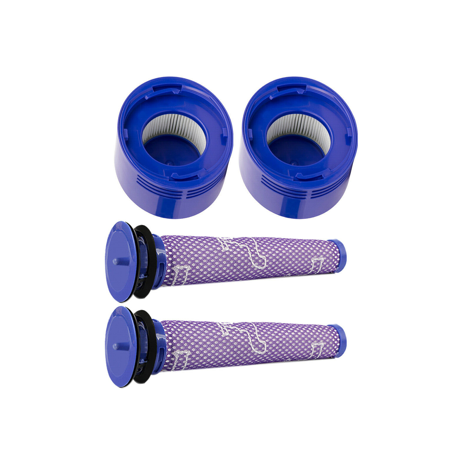 4Pcs Pre&Post Replacement Filters For Dyson V7/V8 Animal Absolute Vacuum Cleaner gallery