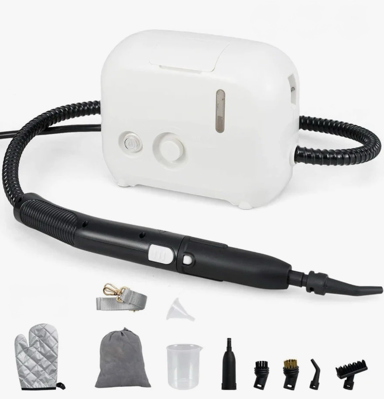 COSTWAY 1500W Portable Steam Cleaner With 34oz/1L Water Tank, Multipurpose Use gallery