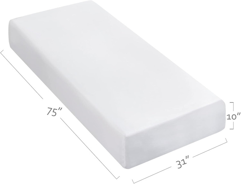 Cot Sheets 31" X 75"(2 Pack), Cot Fitted Sheet Ultra Soft and Breathable Snug Fi gallery