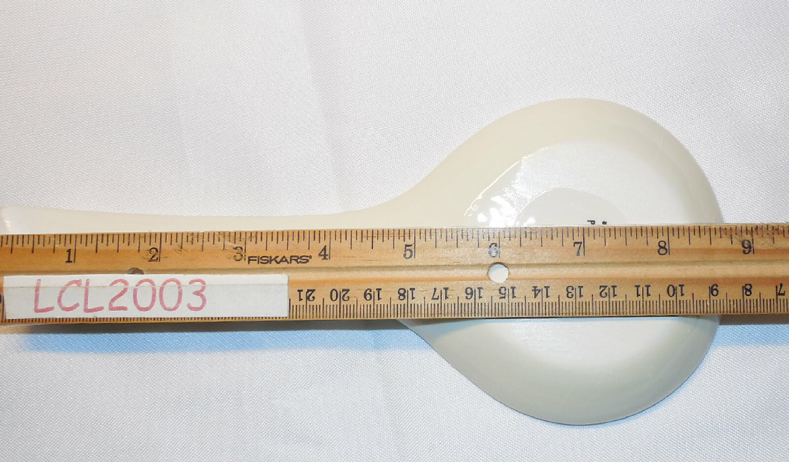 New Eccolo World Traveler Spoon Rest Water Color Flowers Ceramic Off white/beige gallery
