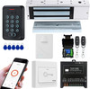 Smart Door Access Control System with 500KG 1200Lbs Magnetic Lock, Wifi & Tuya A gallery