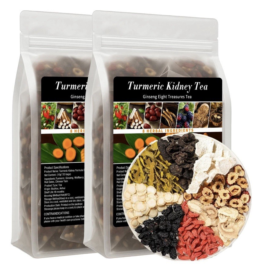 Ginseng-infused Eight Treasure Tea Kidney Ginseng Wolfberry More! 200gm 2027 USA gallery